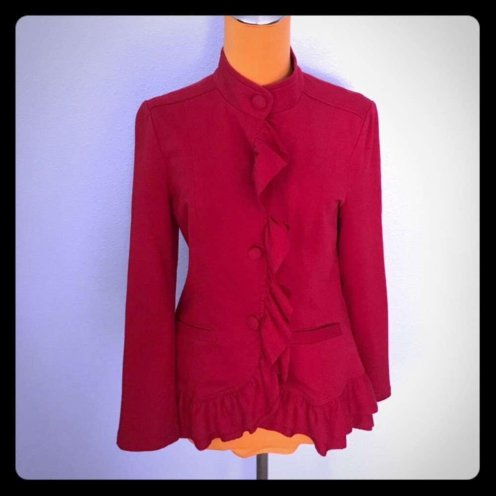 Kut from the Kloth Ruffle Jacket